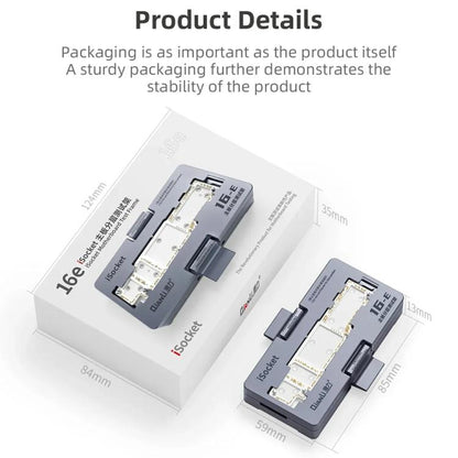 QianLi iSocket 16E Motherboard Layered Test Fixture for iPhone 16e, QianLi iSocket 16E