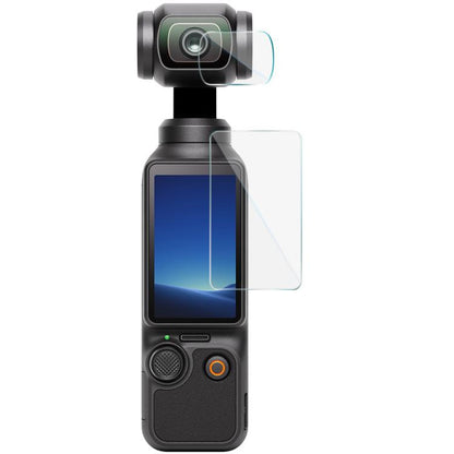 imak Tempered Glass Film with Camera Lens Film, For DJI Osmo Pocket 4, For DJI Osmo Action 6