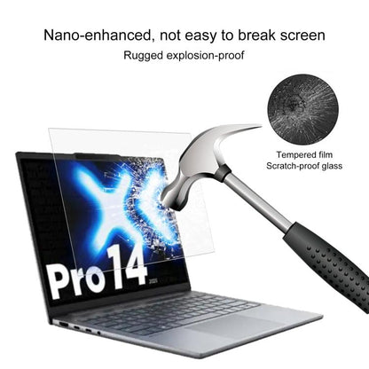 9H Privacy Anti-Blue Light Tempered Glass Film, For Lenovo XiaoXin Pro 14 2025