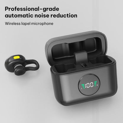 Q28 2 in 1 Lavalier Wireless Noise Cancellation Microphone, Type-C Plug, 8 Pin Plug