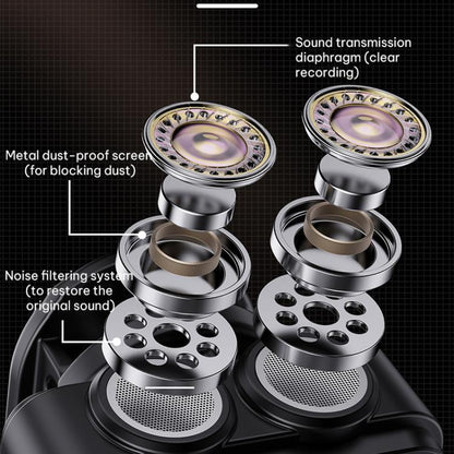 Q9 2 in 1 Lavalier Wireless ENC Microphone, Type-C Plug, 8 Pin Plug