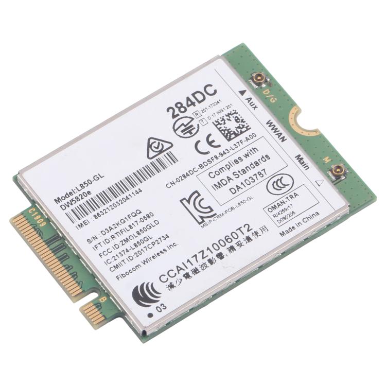 L850-GL DW5820E 284DC 4G Wireless Module For DELL 5410 5420 5430 3510 5530, L850-GL DW5820E