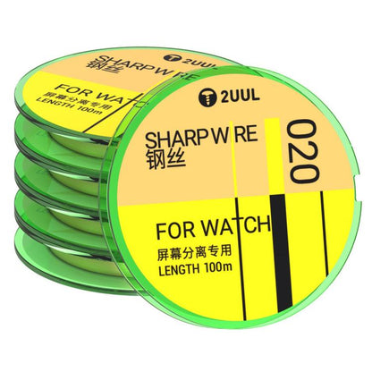 2UUL 5 in 1 GS Series 100m Special Steel Diamond Wire, 020, 028, 035, 045