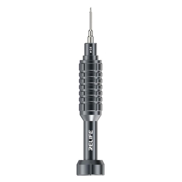 RELIFE RL-730 Steel Cannon King Classic Series Aluminum Alloy Screwdriver, Star 0.8, Phillips 1.5, Phillips 2.5, Y 0.6, Torx T1
