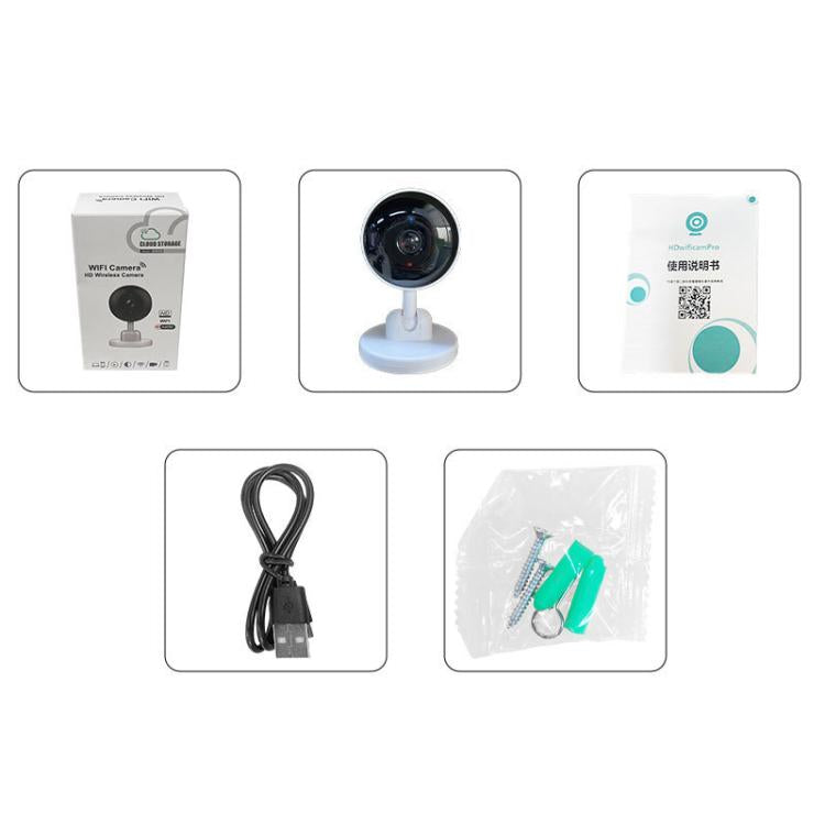 1080P HD Compact WiFi Camera Support Infrared Night Vision / Two-way Voice Intercom, Compact