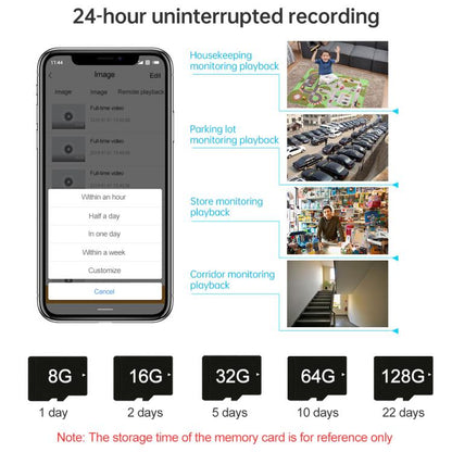 S1 Home HD Infrared Night Vision Mini Smart WiFi Camera, S1