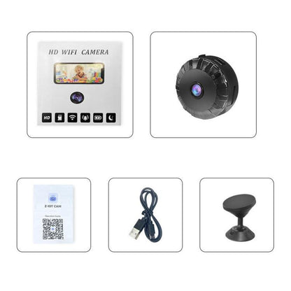 Sunflower Home HD Mini Smart WiFi Camera, Sunflower