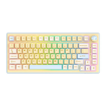 ONIKUMA MT707 82 Keys RGB Tri-mode Mechanical Gaming Keyboard
