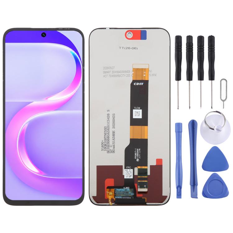 OEM LCD Screen with Digitizer Full Assembly, For Itel City 200s, For Itel Power 80, For Itel A100Cs, For Itel A100 Pro, For Itel A200+, For Itel A200, For Itel City 200 C681LN, For Itel A100C, For Itel A100, For Itel A95, For Itel City 100 C671L...