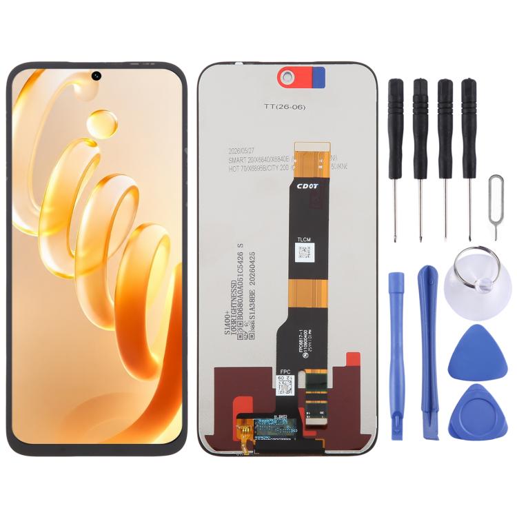 OEM LCD Screen with Digitizer Full Assembly, For Itel City 200s, For Itel Power 80, For Itel A100Cs, For Itel A100 Pro, For Itel A200+, For Itel A200, For Itel City 200 C681LN, For Itel A100C, For Itel A100, For Itel A95, For Itel City 100 C671L...