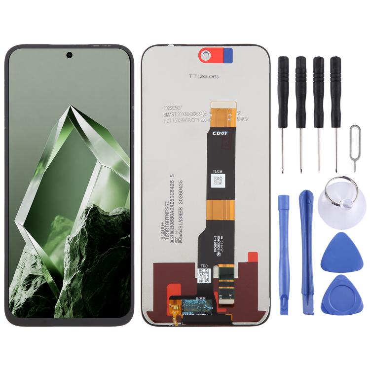 OEM LCD Screen with Digitizer Full Assembly, For Itel City 200s, For Itel Power 80, For Itel A100Cs, For Itel A100 Pro, For Itel A200+, For Itel A200, For Itel City 200 C681LN, For Itel A100C, For Itel A100, For Itel A95, For Itel City 100 C671L...