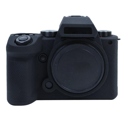 Litchi Texture Soft Silicone Protective Case, For Panasonic LUMIX DC-S5 II / DC-S5M2GK