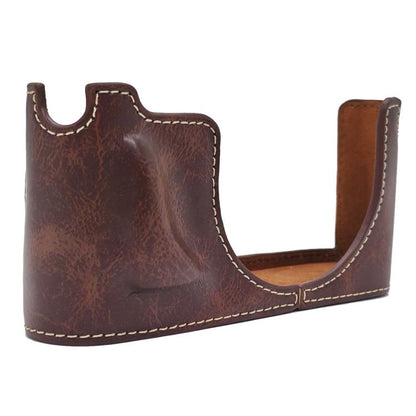Vegan Leather Camera Half-Case Base, For Leica X Vario / TYP107