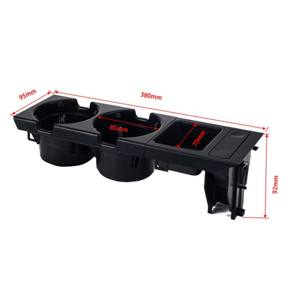 Car Water Cup Holder Storage Box Set for BMW 3 Series E46 51168217953 / 51168217957, For BMW 3 Series E46 Water Cup