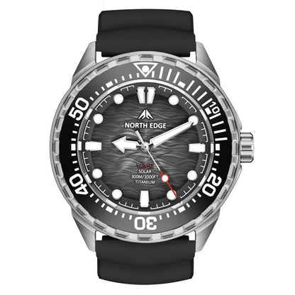 NORTH EDGE TRITON-TI Titanium Alloy Solar-powered Professional Outdoor Dive Watch
