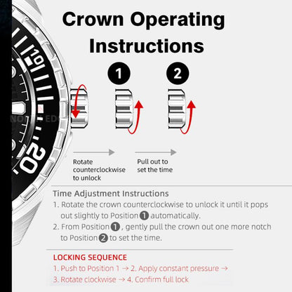 NORTH EDGE TRITON-TI Titanium Alloy Solar-powered Professional Outdoor Dive Watch