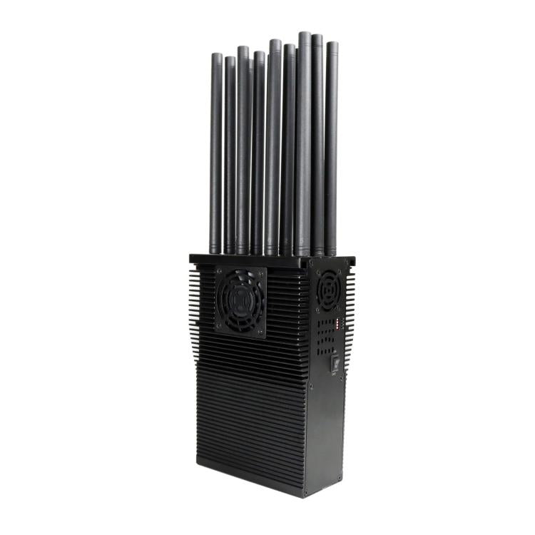 J12 Full Bands Phone Signal Jammer 5G / 4G / 3G / 2G / WiFi 2.4G / 5G / GPS / LOJACK, US Plug, UK Plug, AU Plug, EU Plug