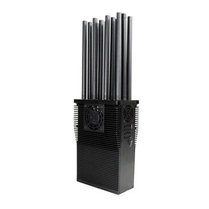 J12 Full Bands Phone Signal Jammer 5G / 4G / 3G / 2G / WiFi 2.4G / 5G / GPS / LOJACK, US Plug, UK Plug, AU Plug, EU Plug