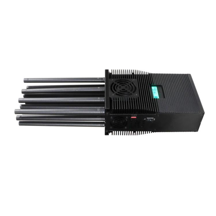 J12 Full Bands Phone Signal Jammer 5G / 4G / 3G / 2G / WiFi 2.4G / 5G / GPS / LOJACK, US Plug, UK Plug, AU Plug, EU Plug