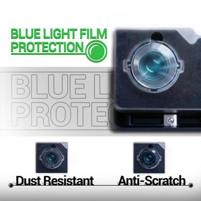 2UUL DA33 500pcs/box No-Damage Blue Light Film Camera Lens Protective Sticker