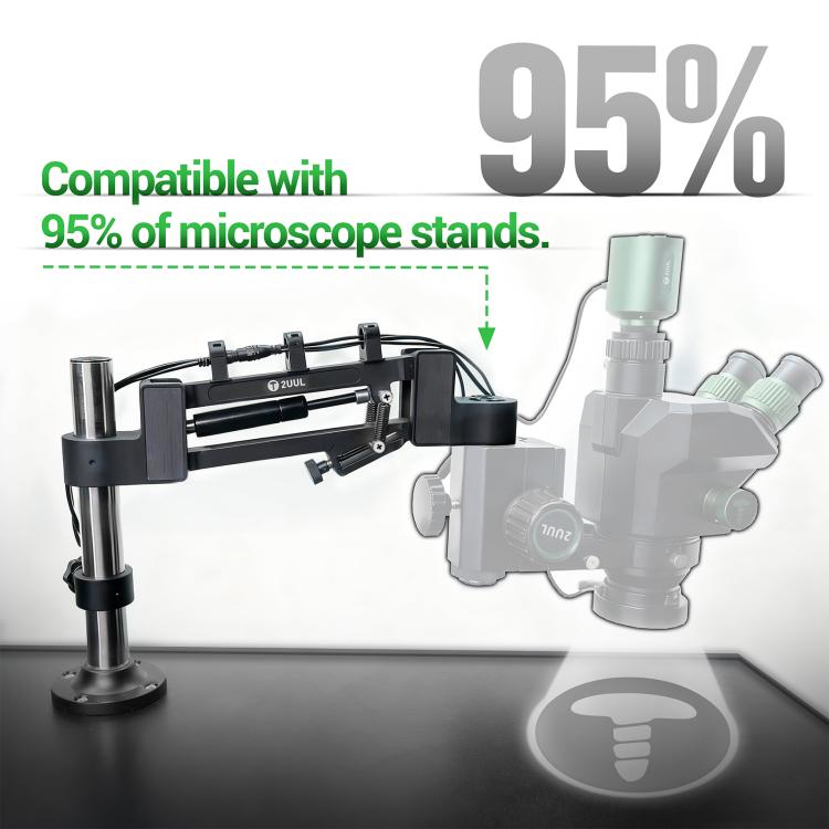 2UUL MS71 Adjustable Damping Microscope Boom Arm Stand, 2UUL MS71