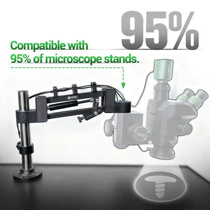 2UUL MS71 Adjustable Damping Microscope Boom Arm Stand, 2UUL MS71