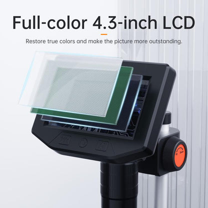 P220 4.3 inch 200W Pixel 1000x HD Microscope