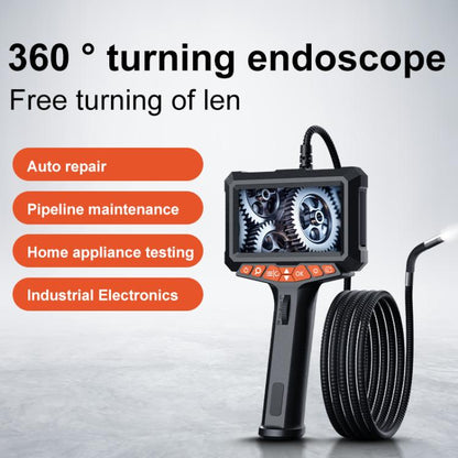 P370 5.0 inch IPS Screen 360 Degrees Rotating Industrial Endoscope, Single Lens 8mm / 1m Snake Tube, Single Lens 6mm / 1m Snake Tube, Single Lens 6mm / 1.5m Snake Tube