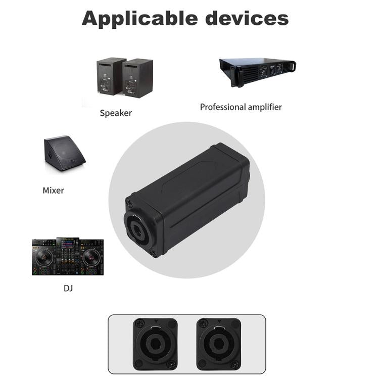 NL4FC Speakon Female to Female Speaker Connector Adapter