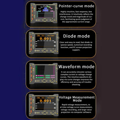 JTX A9 High-Precision Digital Display Curve Waveform Multifunction Measuring Meter, JTX A9