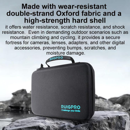 RUIGPRO DIY Multifunctional Digital Storage Bag Handbag, 31.5 x 23 x 7.5cm, 24 x 16.5 x 7.5cm