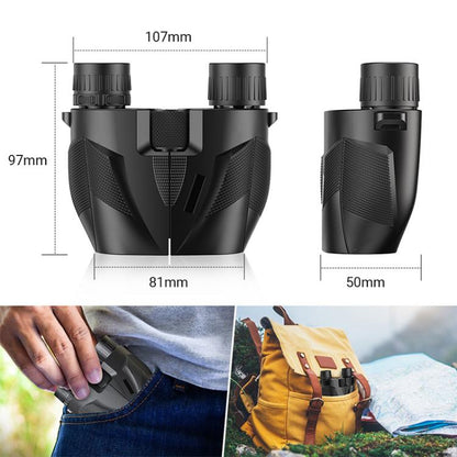 APEXEL 10 x 25 Compact Binoculars High-Power Portable Outdoor Binoculars for Bird Watching & Exploration, 10 x 25