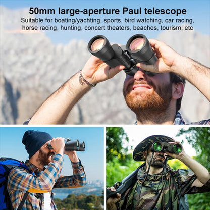 APEXEL 10-30X50 Zoom Binoculars Dual Large Eyepieces High-Definition Variable Magnification Binoculars, 10-30X50