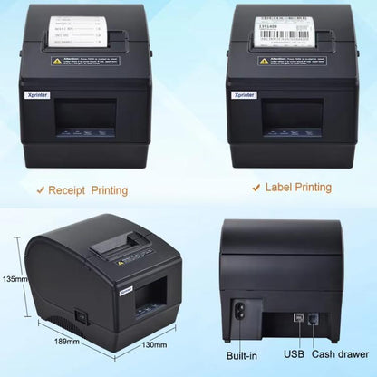 Xprinter XP-236BT 48mm Computer & Phone Version Bluetooth Thermal Barcode Label Printer, XP-236BT