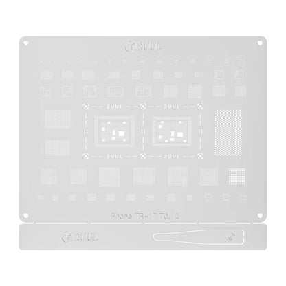 2UUL BG03 0.12mm CPU BGA Reballing Stencil for iPhone 17 Series