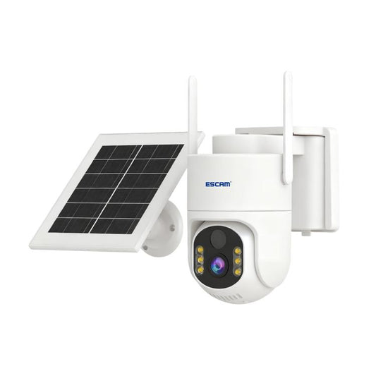 ESCAM QFS71 4G 3MP IP66 Wireless Security Camera System with Solar Panel, European Version, American Version