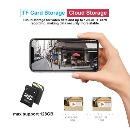 ESCAM QFS71 4G 3MP IP66 Wireless Security Camera System with Solar Panel, European Version, American Version