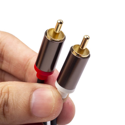 2 x RCA to 2 x RCA Gold-plated Audio Cable, 1m, 2m, 3m