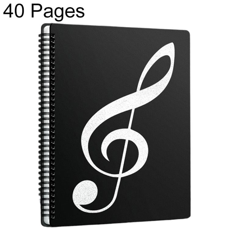 Expandable Non-reflective Piano Music Sheet Binder Folder, Black 40 Pages with Index Tabs & Pen, Blue 40 Pages with Index Tabs & Pen, Pink 40 Pages with Index Tabs & Pen, Black 60 Pages with Index Tabs & Pen, Blue 60 Pages with Index Tabs & Pen...