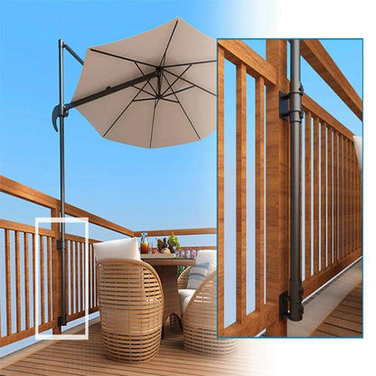 2 Pack Heavy-duty Patio Umbrella Holder Metal Outdoor Umbrella Mounting Base, FS-2467-1