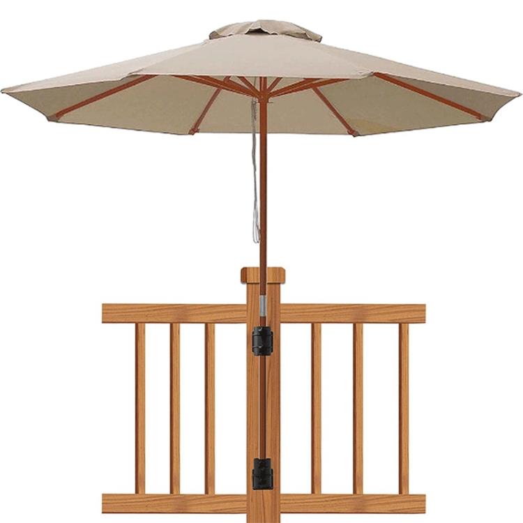 2 Pack Heavy-duty Patio Umbrella Holder Metal Outdoor Umbrella Mounting Base, FS-2467-1