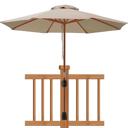 2 Pack Heavy-duty Patio Umbrella Holder Metal Outdoor Umbrella Mounting Base, FS-2467-1