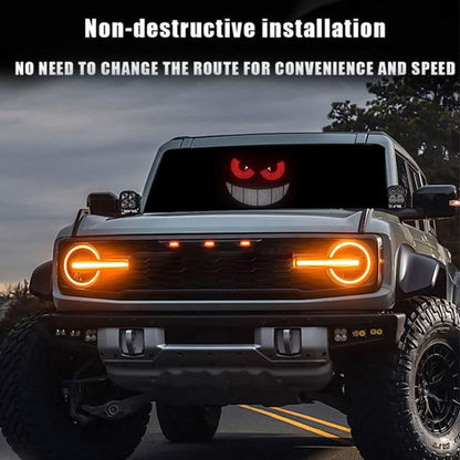 Devil Eye Car LED Display Decorative Lights, YH-22, YH-23