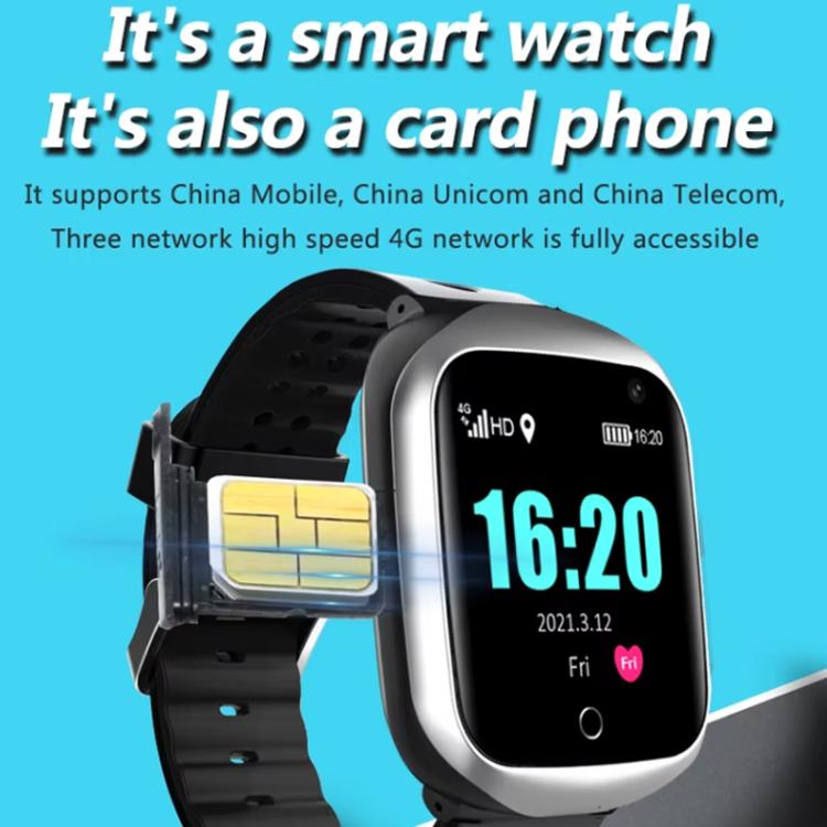 FA66 1.3-inch Screen 4G Network GPS Tracking Student Smart Watch, Eurasia-Africa Version, American Version