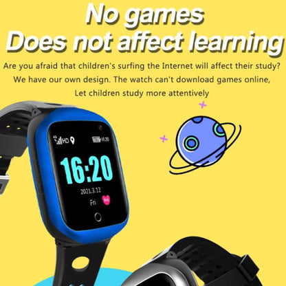 FA66 1.3-inch Screen 4G Network GPS Tracking Student Smart Watch, Eurasia-Africa Version, American Version