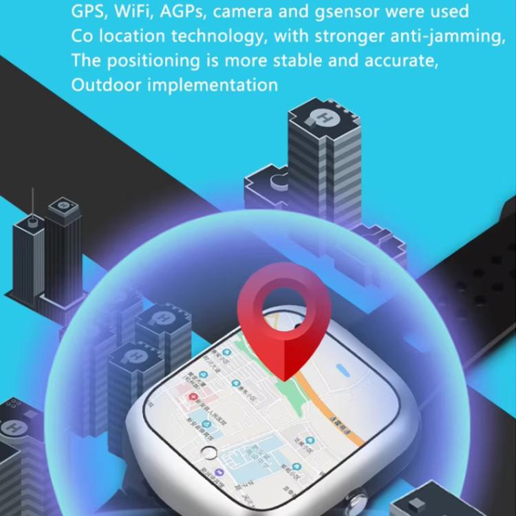 FA66 1.3-inch Screen 4G Network GPS Tracking Student Smart Watch, Eurasia-Africa Version, American Version