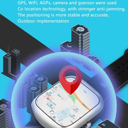 FA66 1.3-inch Screen 4G Network GPS Tracking Student Smart Watch, Eurasia-Africa Version, American Version