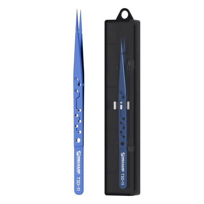 Mechanic Motherboard Flying Wire Titanium Alloy Tweezers, T3D-11, Tia-11, Tia-16