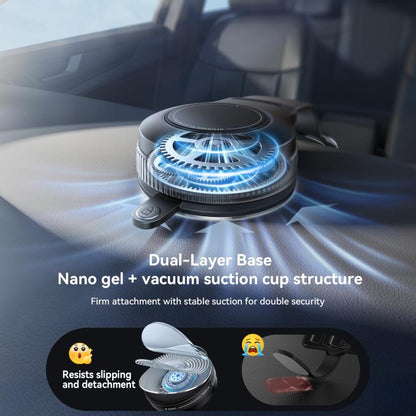 JOYROOM JR-ZS518 Vacuum Suction Cup Bendable Magnetic Phone Holder, JR-ZS518