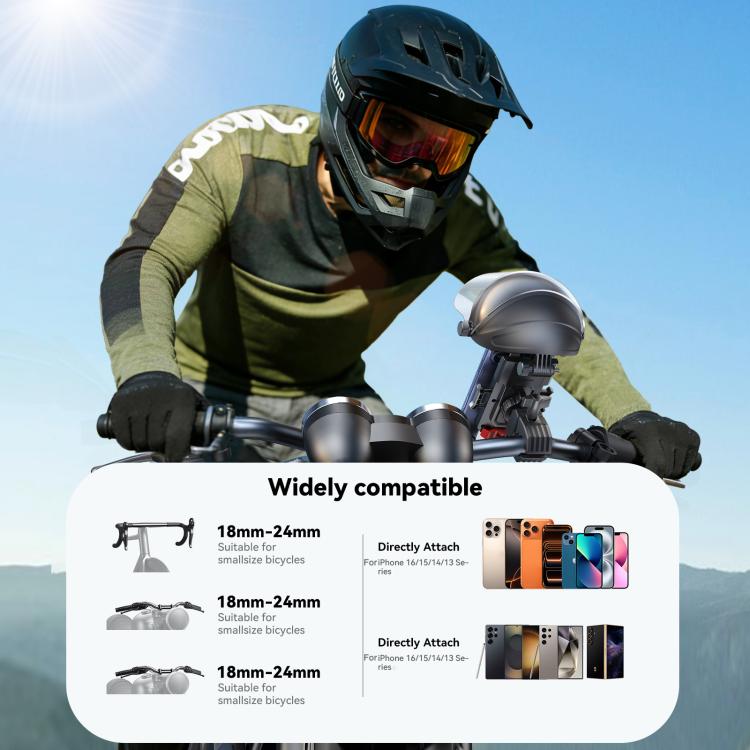 JOYROOM JR-ZS526 Sunshade Cycling Phone Holder, JR-ZS526